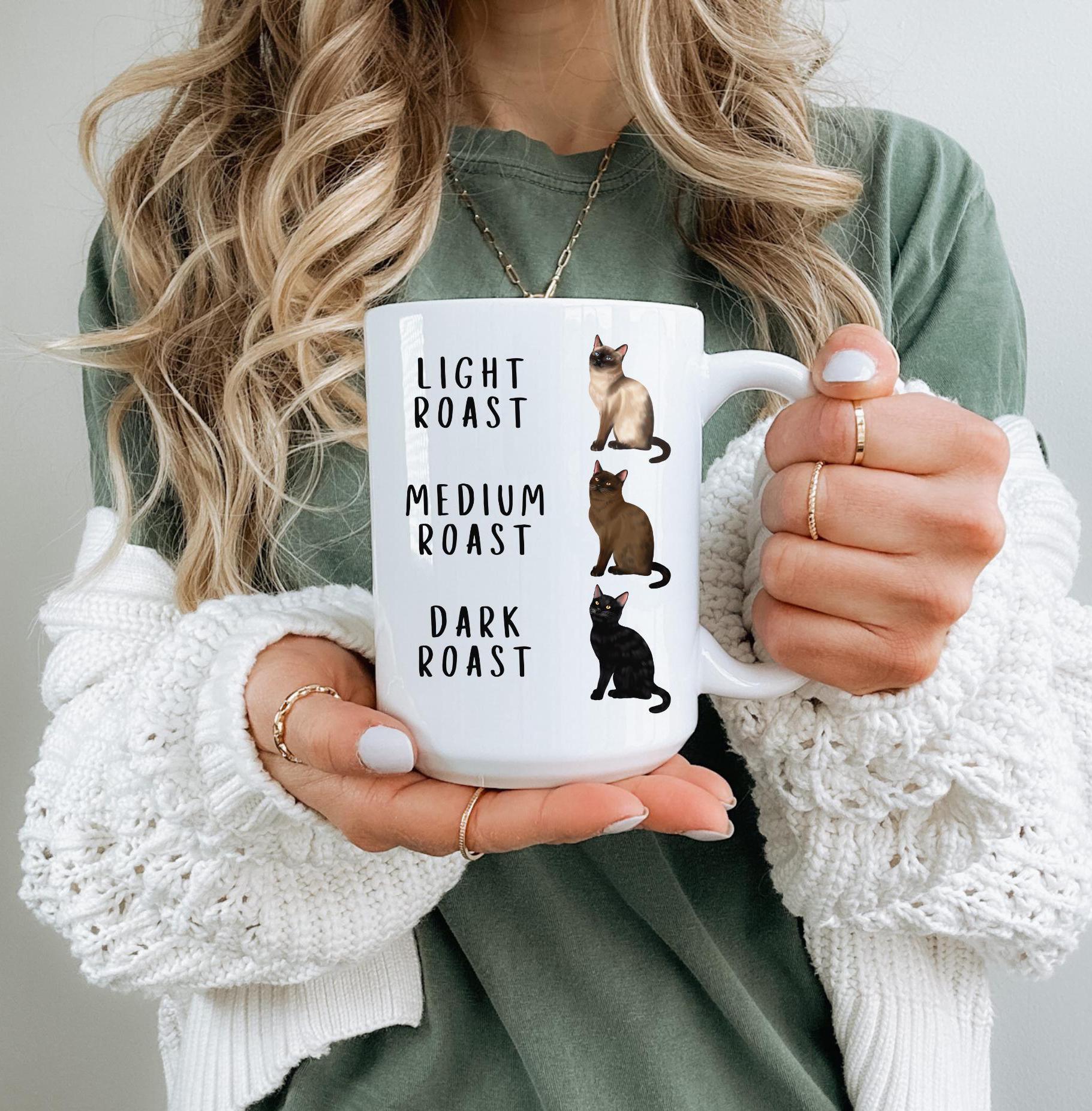 Cat Mom Coffee Mug Funny Design Collection Perfect Gift Package Multiple Color Options Available Kitchen Essential Daily Use Cup Beautiful Cat Print Design Quality Construction Coffee Lover Present Perfect Barista Gift Cat Mom Keepsake