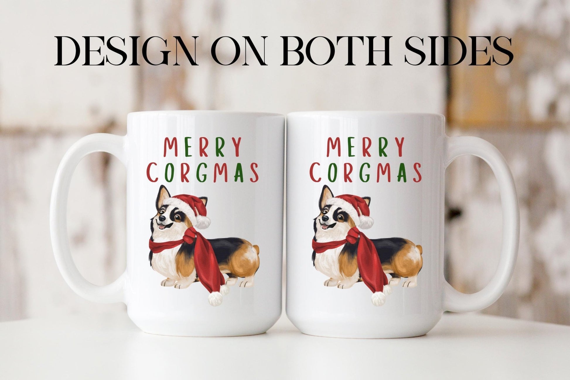 Corgi Christmas Mug 11oz 15oz Corgi Gift Christmas Gift Dog Lover Gift Corgi Mom Gift Corgi Dad Gift Merry Corgmas Mug Holiday Coffee Mug Winter Mug Christmas Decor Dog Decor Corgi Decor