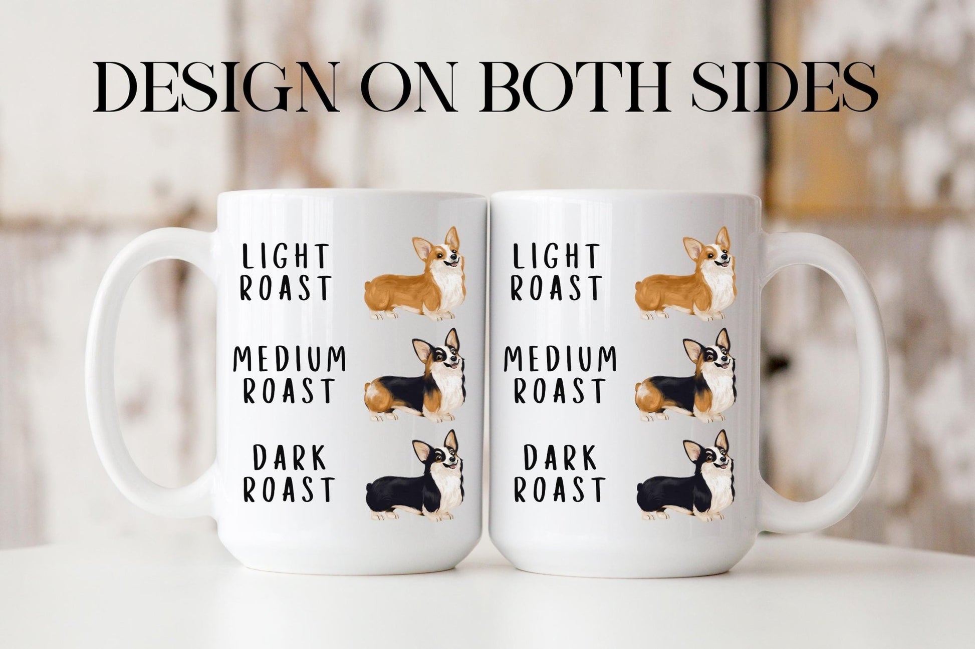 Morning Coffee Mug Tea Drinker Gift Corgi Mom Gift Corgi Dad Gift Kitchen Accessory Ceramic Coffee Cup Large Coffee Mug Colorful Coffee Mug Unique Coffee Cup Corgi Gifts