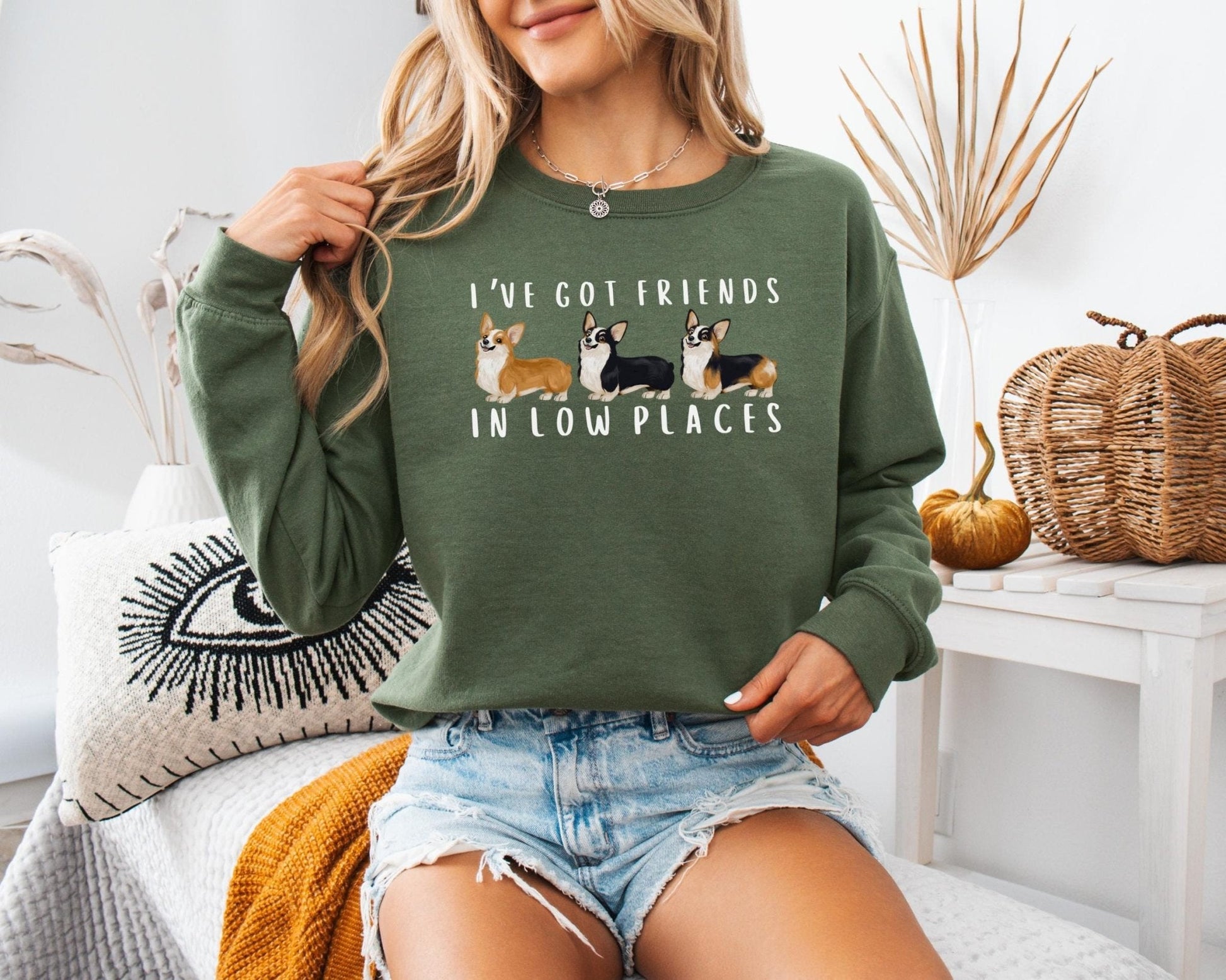 Funny Corgi Sweatshirt Corgi Gift Dog Pun Shirt Corgi Gifts for Dog Lovers Funny Dog Shirts Corgi Lover Present Dog Dad Shirt Dog Mom Shirt