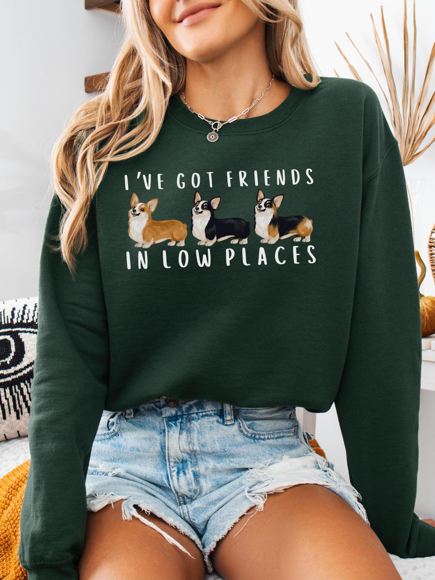 Funny Corgi Sweatshirt Corgi Gift Dog Pun Shirt Corgi Gifts for Dog Lovers Funny Dog Shirts Corgi Lover Present Dog Dad Shirt Dog Mom Shirt