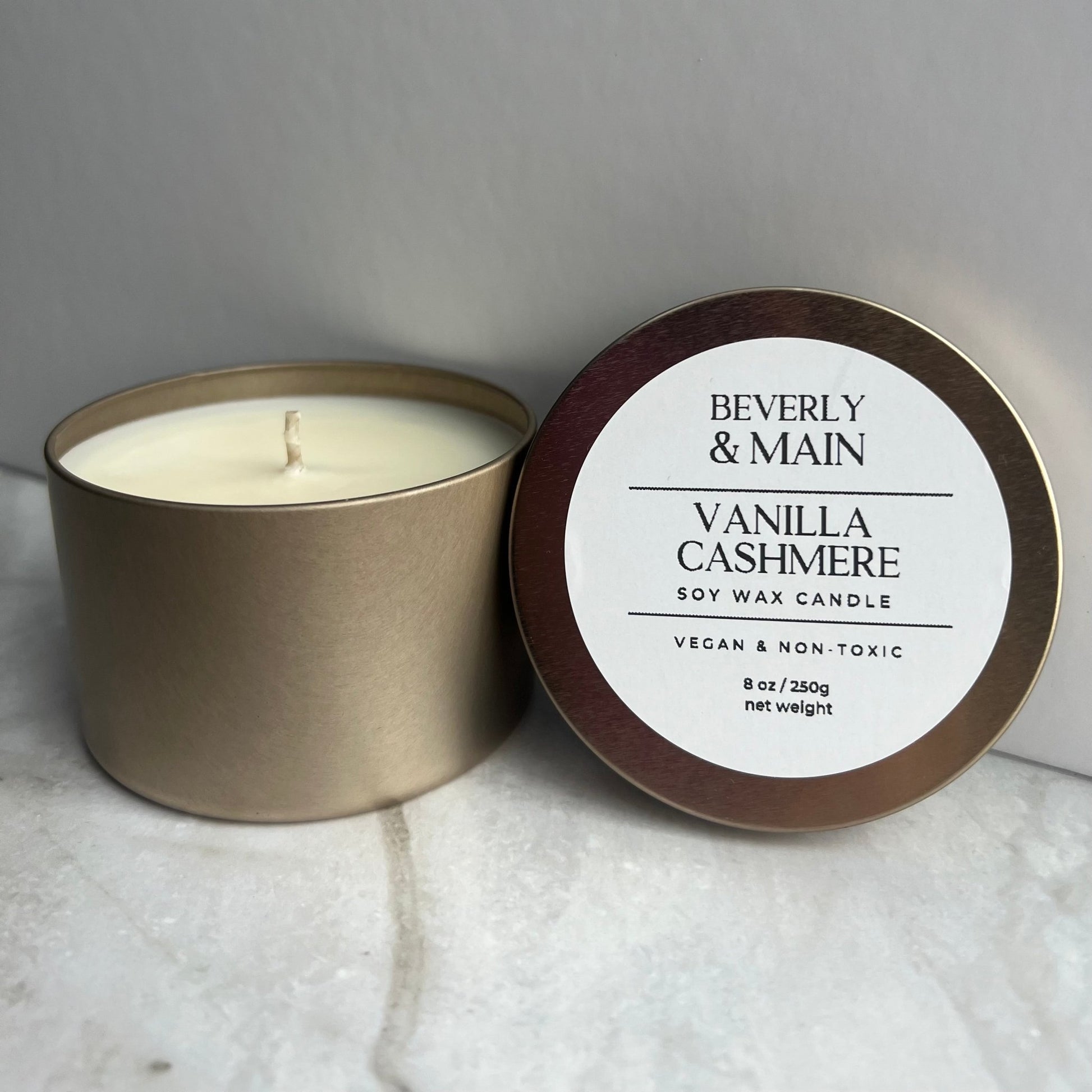 Vanilla Cashmere Handmade Soy Candle